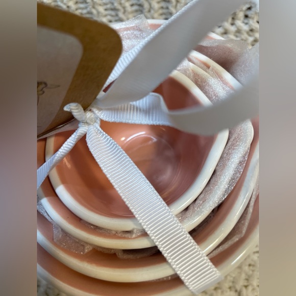 TINKER BELLE Teacup Rae Dunn Measuring Cups - PINK - Picture 2 of 3